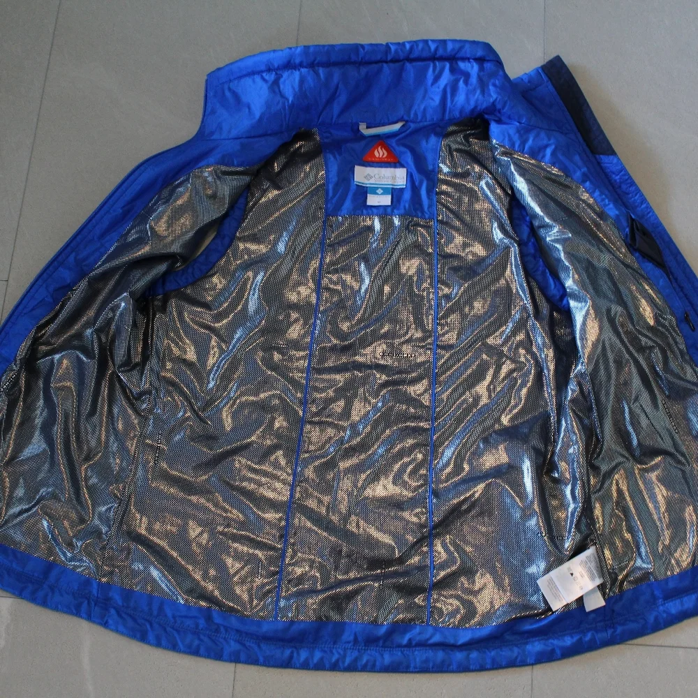 Columbia Omniheat Vest In Bright Blue - Picture 4 of 4